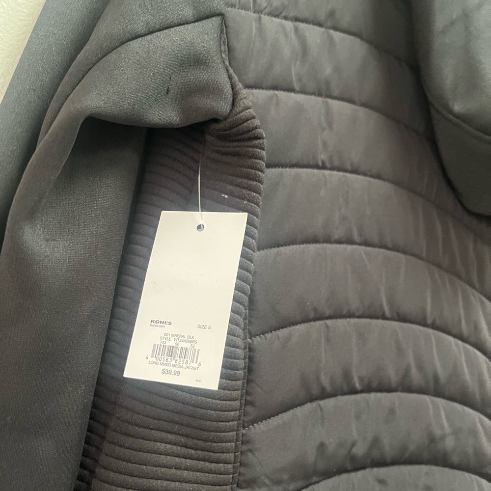 Black Quilted Jacket - Picture 5 of 9